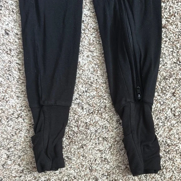 LITTLE SLEEPIES SOLID BLACK BAMBOO ZIPPY - Picture 4 of 9